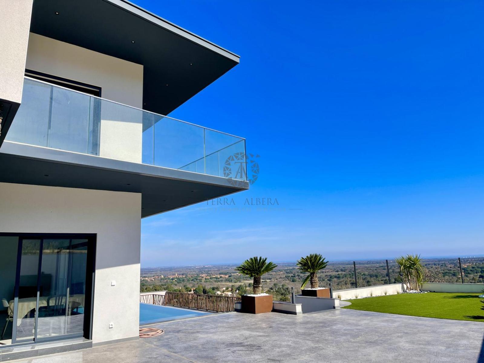 Chambre De Luxe, Spa, Piscine, Entre Mer Et Montagne Villelongue-dels-Monts Εξωτερικό φωτογραφία